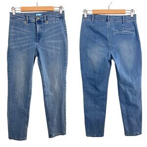 J.McLaughlin Women’s 4 Ankle Jeans Stretch Denim Slim Preppy Classic Retro Chic